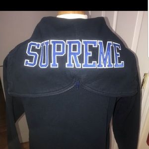 Supreme Zip Up Hooded Sweatshirt